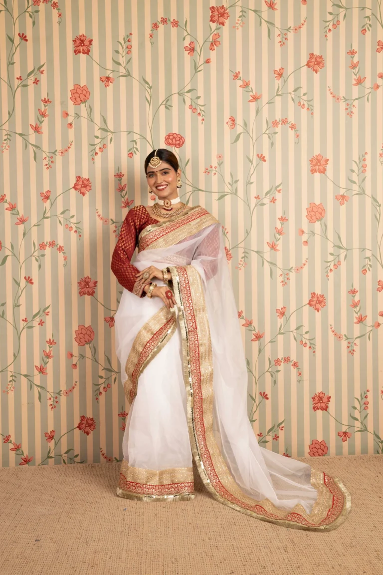 Ivory Heritage Saree Alternate