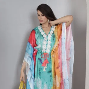 Sunset Kaftan Maxi Dress