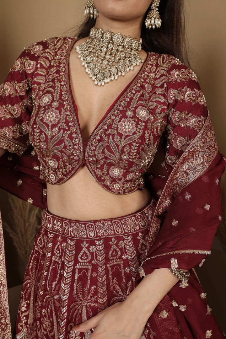 Mehr Rouge Bridal Lehenga Alternate