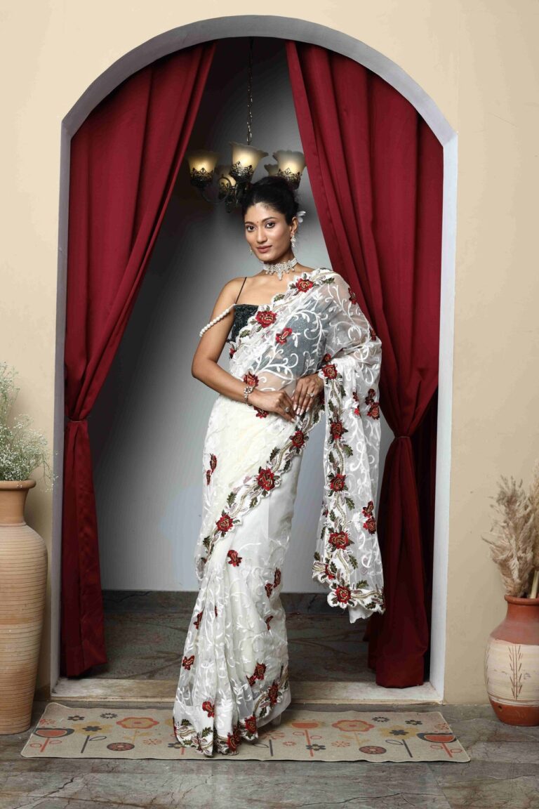 Rosaline Bloom Saree Alternate