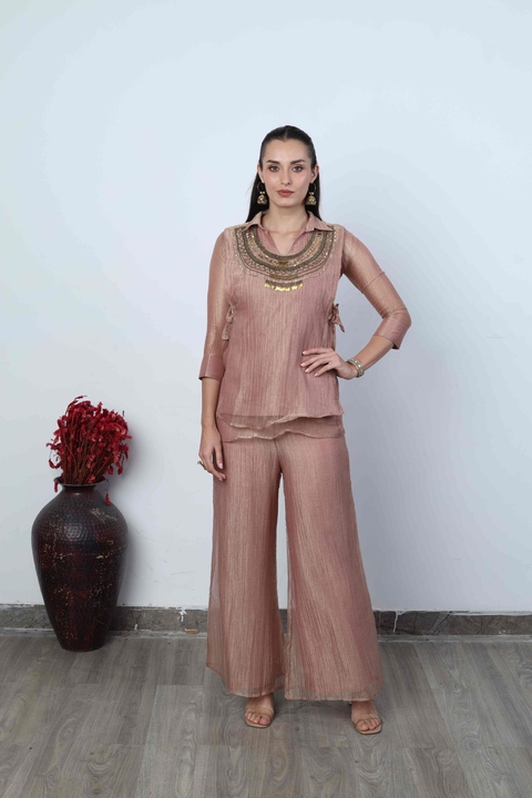 Rosé Opaline Co-ord Set