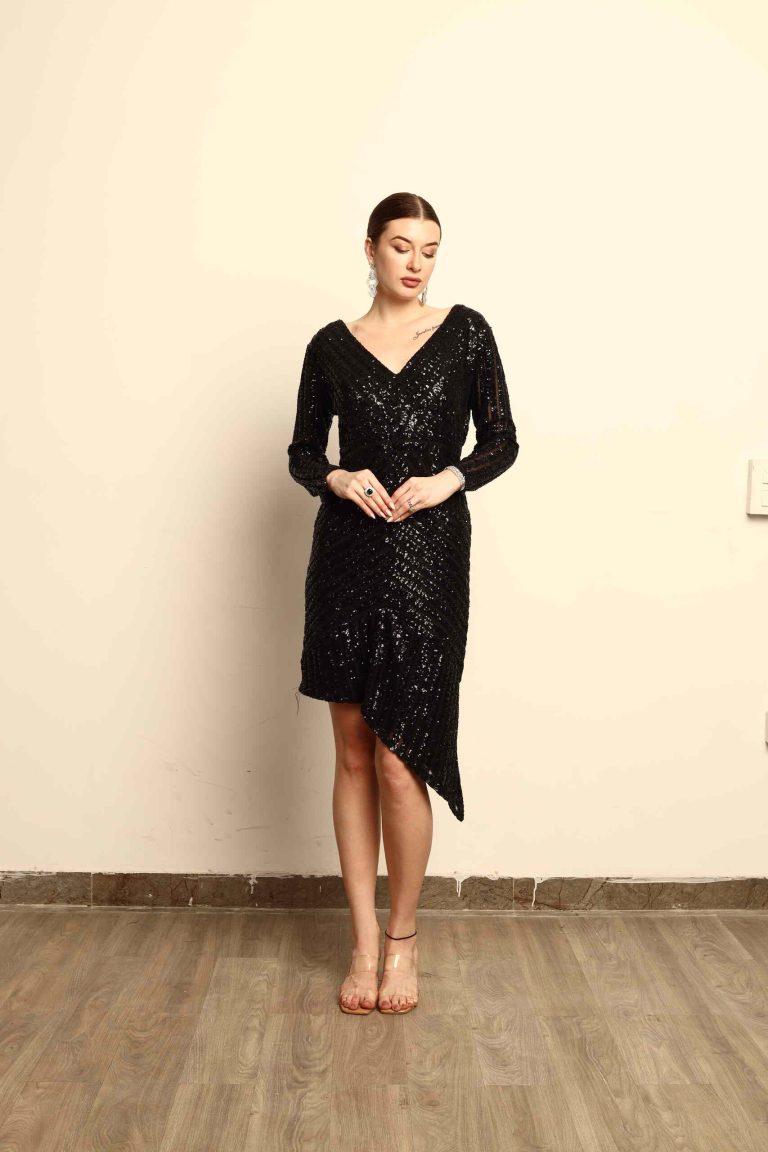 Eclipse Sequin Midi Dress Alternate