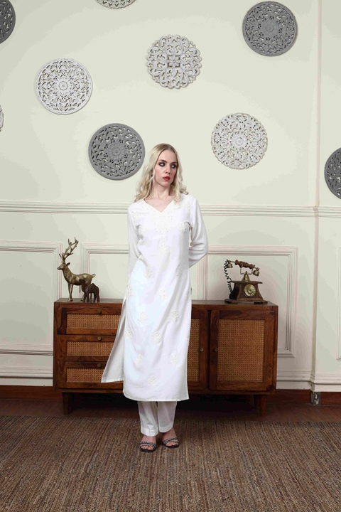 Ivory Grace Kurta Set