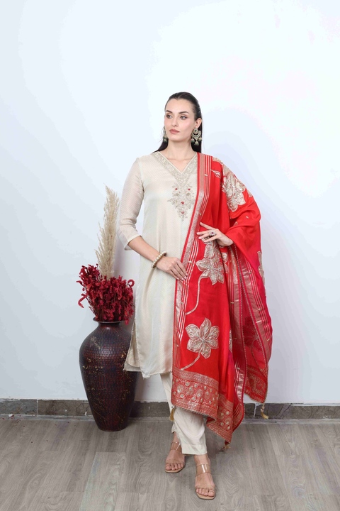 Heritage Banarasi Kurta Set