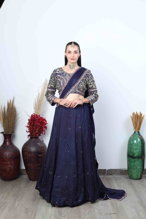 Noor Midnight Lehenga
