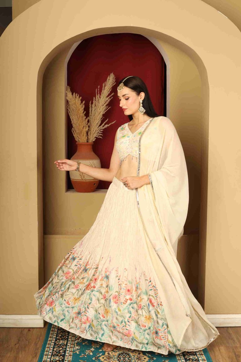 Meadow Bloom Lehenga Alternate