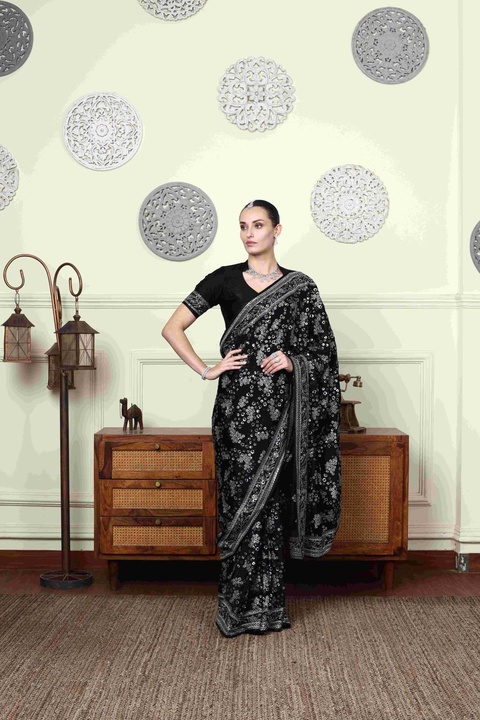 Noiré Swarovski Crystal Signature Saree