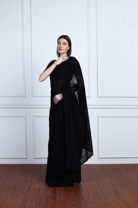 Naqsh Swarovski Saree