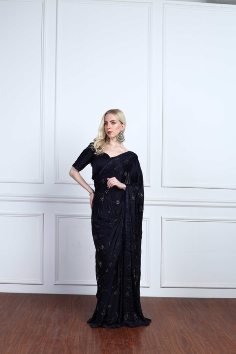 Aksh Swarovski Saree