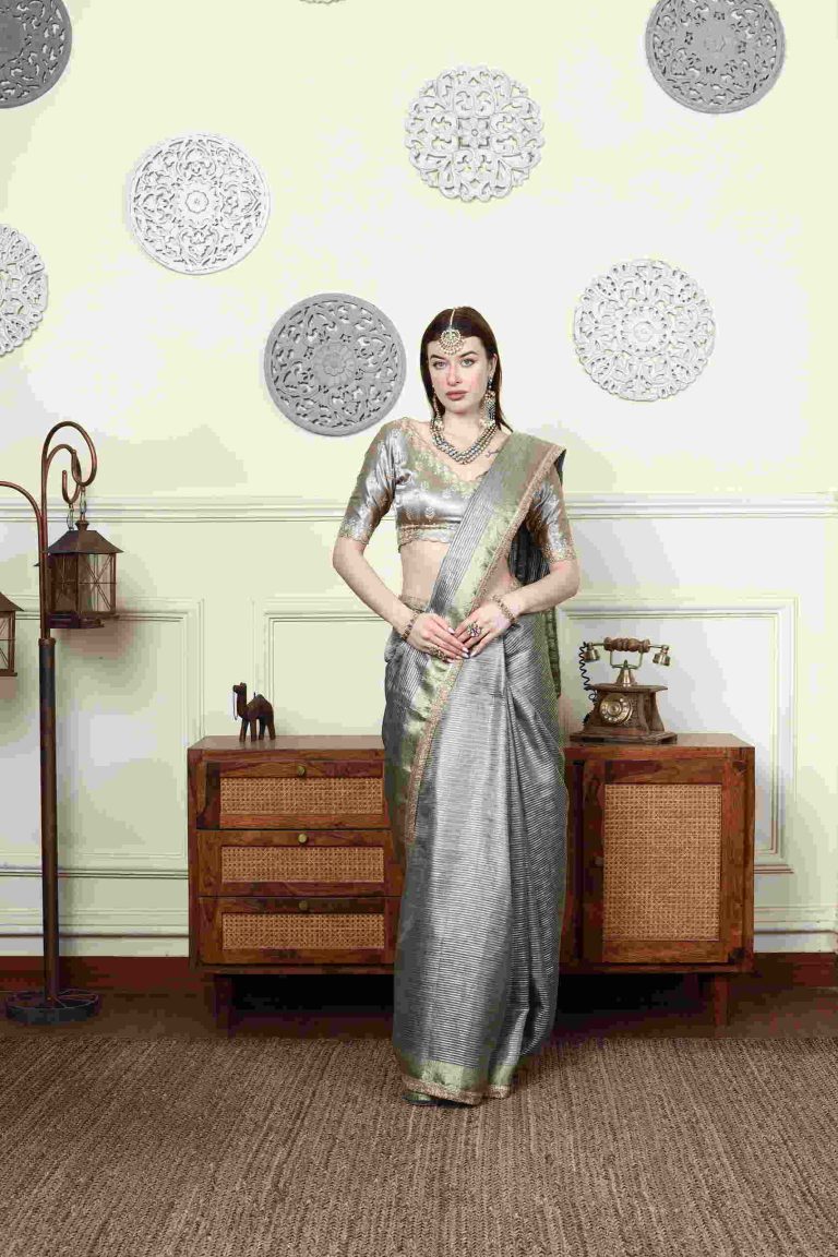 Silvaré Tissue Saree Alternate