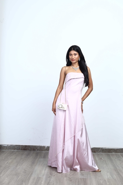 Lunaria Satin Gown