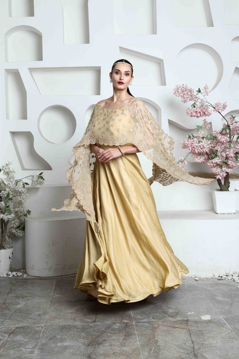 Aurielle Cape Gown