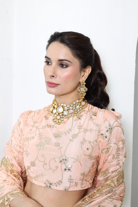 Blush Bloom Lehenga Set