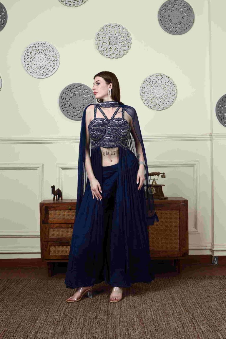 Nyvora Cape Palazzo Set Alternate