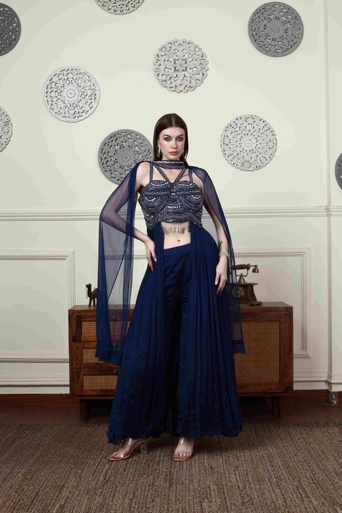 Nyvora Cape Palazzo Set