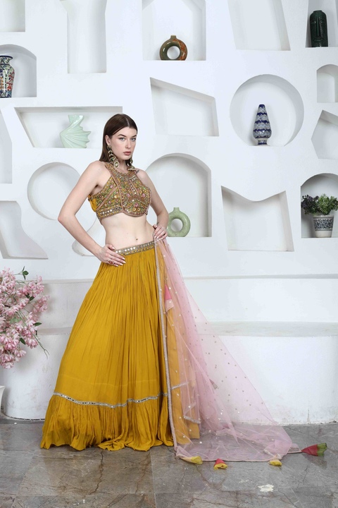 Soleya Embellished Lehenga Set