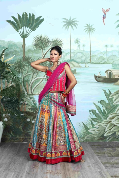 Rosé Mosaic Lehenga Set