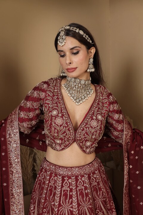 Mehr Rouge Bridal Lehenga